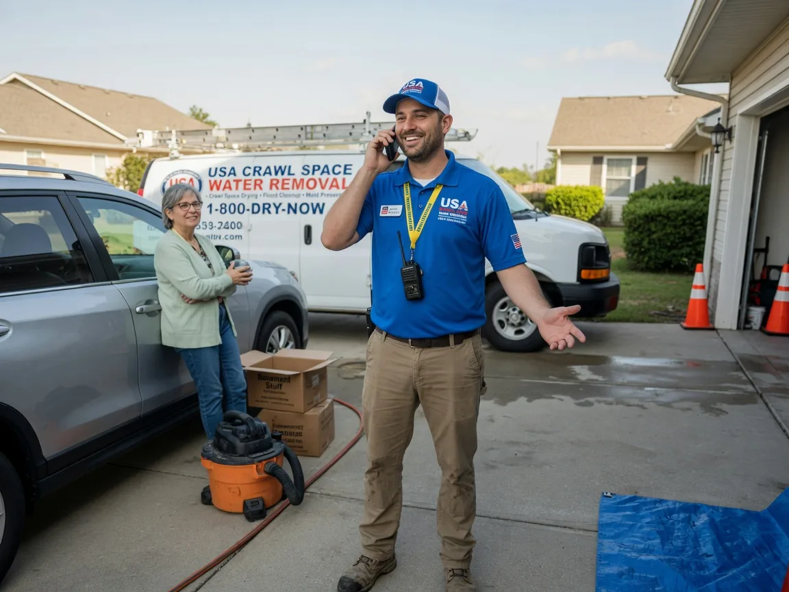 Crawl Space Water Removal Bloomington, TX FAQs